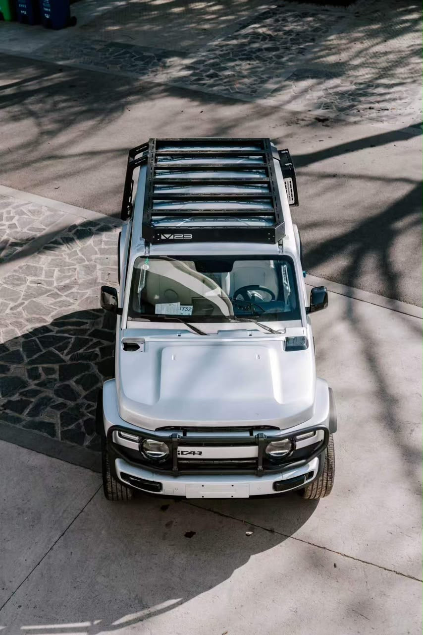 Camping Ready Premium Carbon Steel Roof Rack – iCaur V23