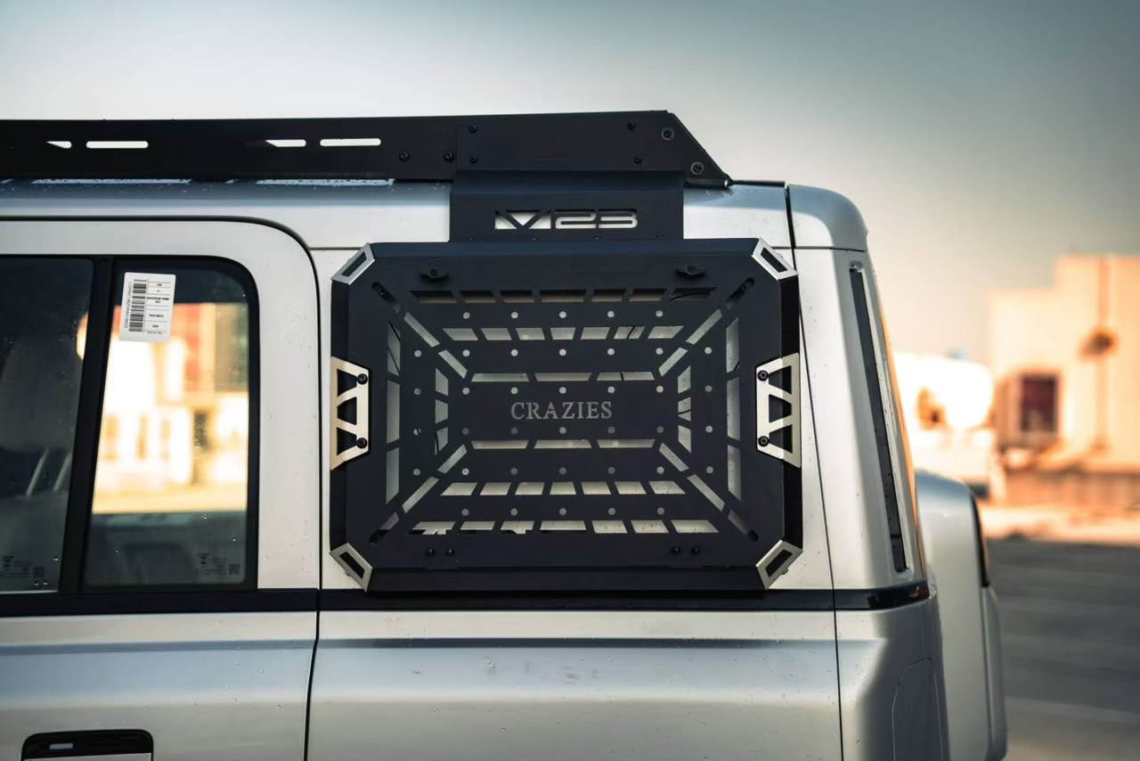 Camping Ready Premium Carbon Steel Roof Rack – iCaur V23